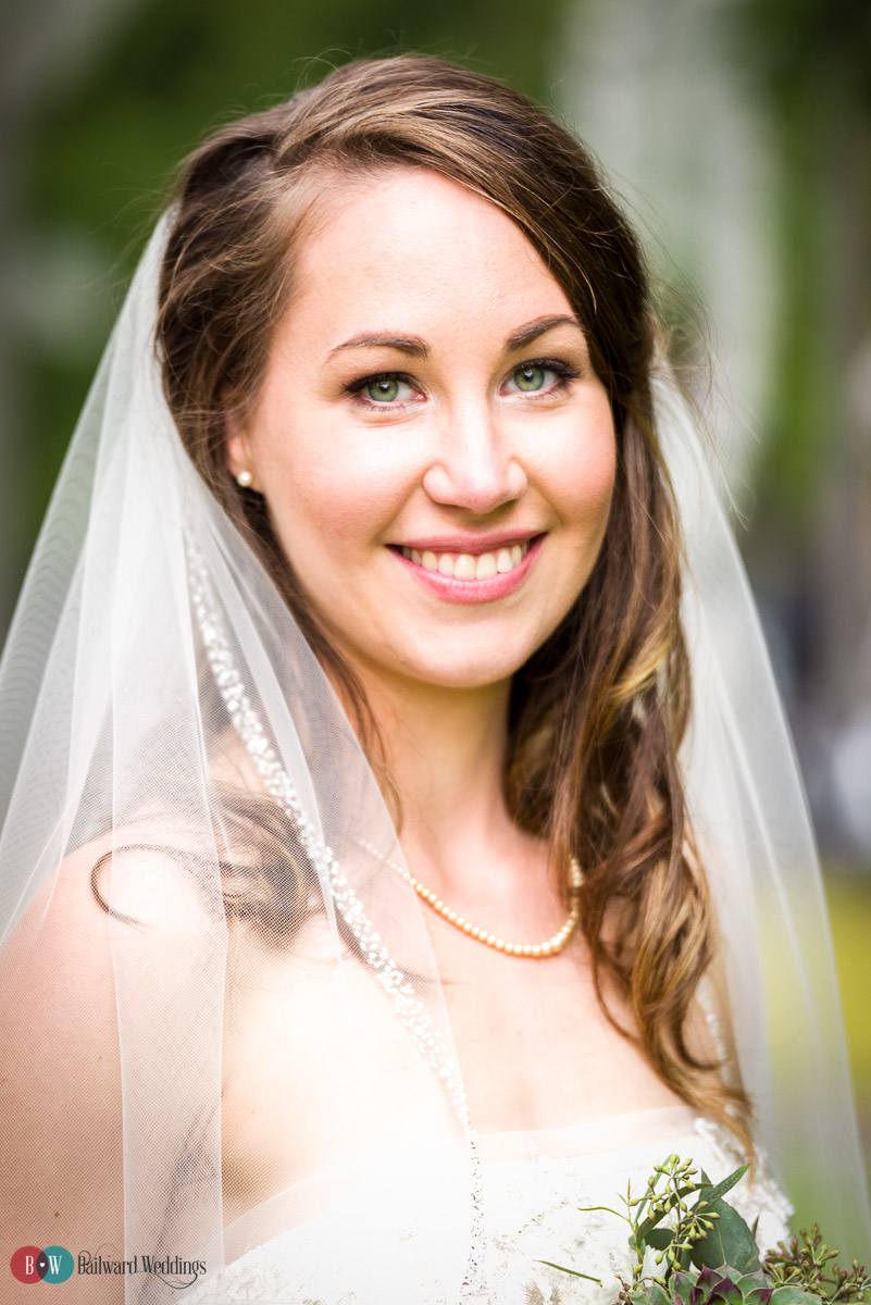 Bride formal portrait