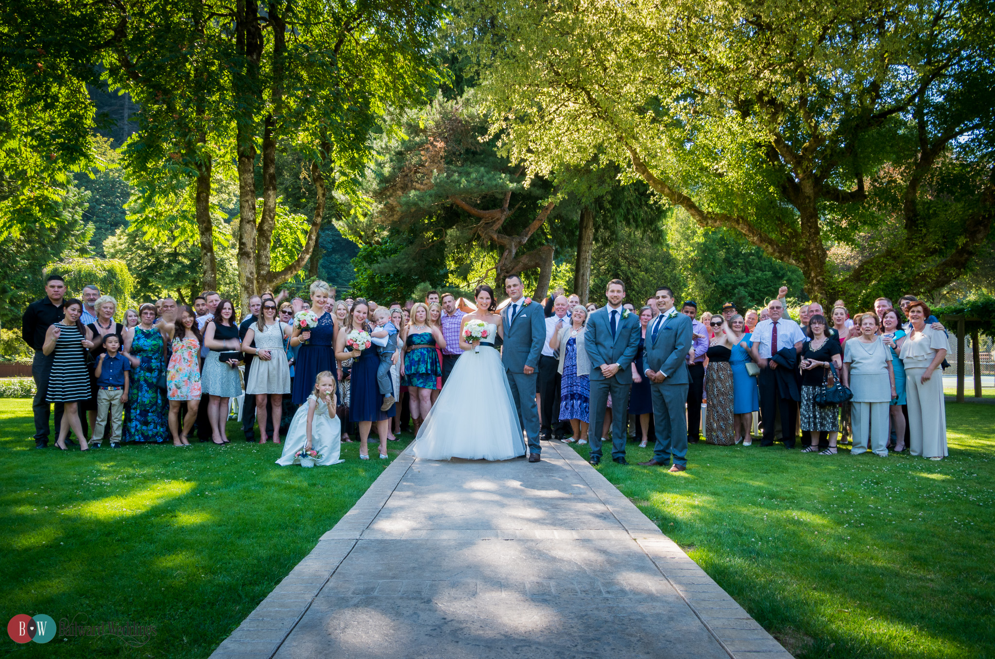 Wedding Party at Harrison Hot Springs