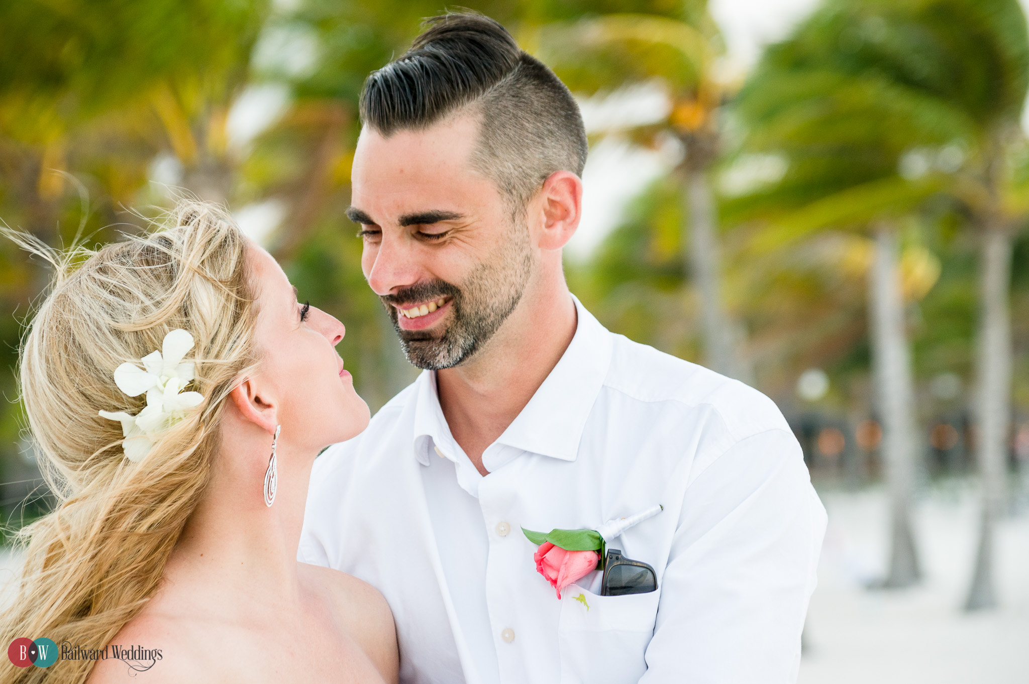 Tammy and Jason Destination Wedding in Barcelo Maya Beach Resort Mexico