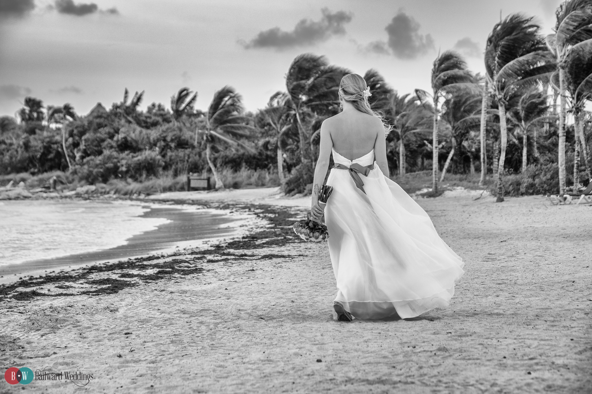 Tammy and Jason Destination Wedding in Barcelo Maya Beach Resort Mexico