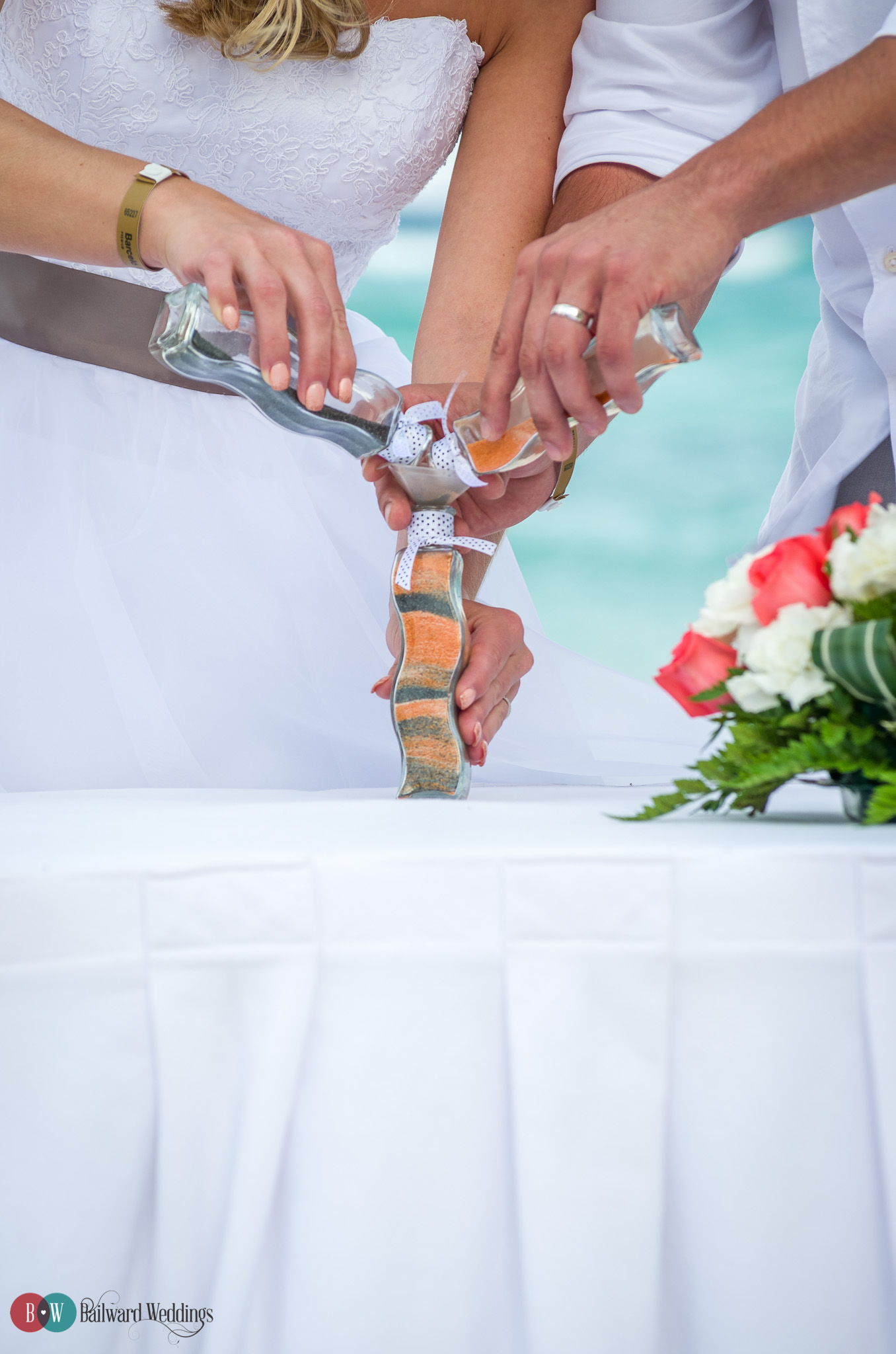 Tammy and Jason Destination Wedding in Barcelo Maya Beach Resort Mexico