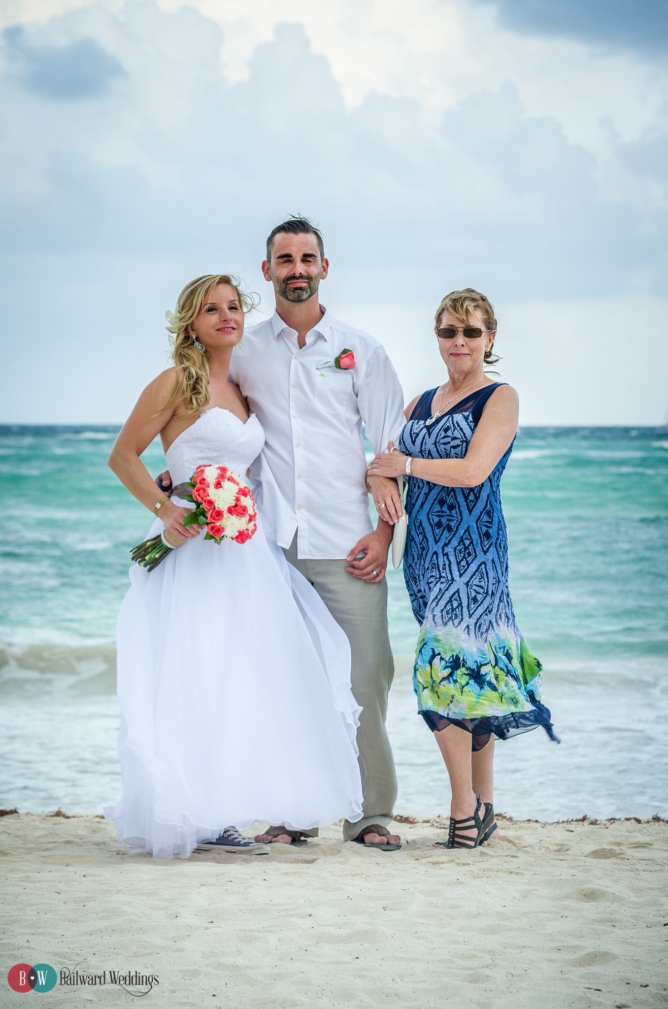 Tammy and Jason Destination Wedding in Barcelo Maya Beach Resort Mexico