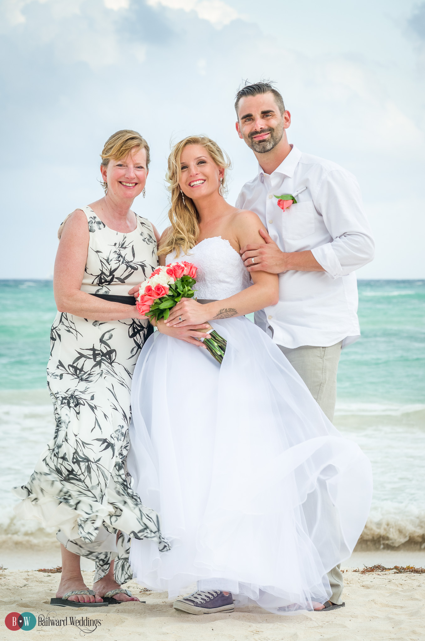 Tammy and Jason Destination Wedding in Barcelo Maya Beach Resort Mexico