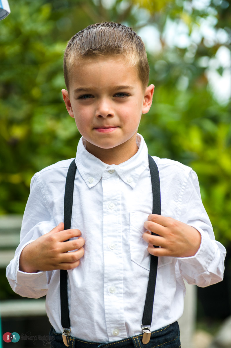 ... and most adorable ring bearer